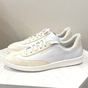 🔥Cole Haan Men's White and Cream Sneakers🔥